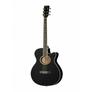 Акустическая гитара HOMAGE LF-401C-B с вырезом, фолк