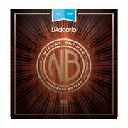 D'ADDARIO NB1253 струны для акустической гитары Nickel Bronze 12-53
