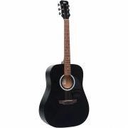 JET JD-255 BKS акустическая гитара, дредноут