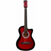 TERRIS TF-3802C RD - акустическая фолк гитара