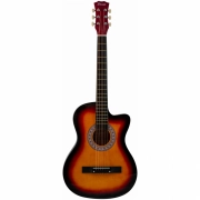 TERRIS TF-3802C SB - акустическая фолк гитара
