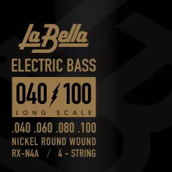 Струны для бас-гитары  La Bella RX-N4A 40-100