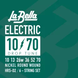 Струны для электрогитары LA BELLA HRS-D2