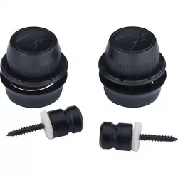 Стреплок FENDER F STRAP LOCKS - BLACK
