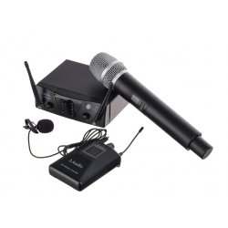 Радиосистема вокальная LAudio PRO2-MP с ручным передатчиком и петличкой
