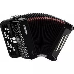 Детский кнопочный аккордеон HOHNER Nova II 48 (A1552) BLACK