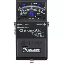 Педаль тюнер BOSS TU-3W Chromatic Tuner Waza Craft