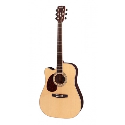 Леворукая электро-акустическая гитара Cort MR710F LH NS WBAG MR Series