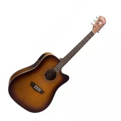 Электроакустическая гитара Washburn WD7SCEATBM
