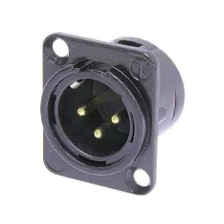 Разъем NEUTRIK NC3MD-L-B-1