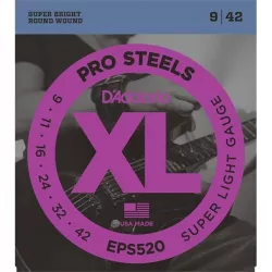 Струны для электрогитары D`addario EPS520 9-42