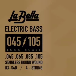 Струны для бас-гитары La Bella RX-S4D 45-105