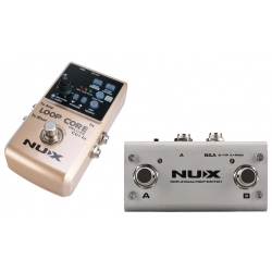 Комплект Педаль эффектов + ножной переключатель Nux Cherub Loop-Core-Deluxe-Bundle
