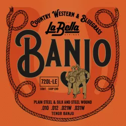 Струны для банджо LA BELLA 720L-LE