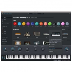Програмное обеспечение Arturia Analog Lab V (electronic license)