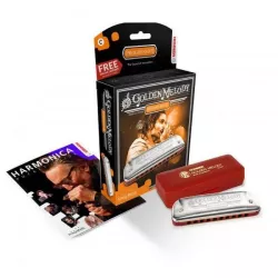 Губная гармоника HOHNER GOLDEN MELODY 542-20 B (M542126X)