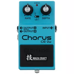 Педаль эффекта BOSS CE-2W Chorus Waza Craft