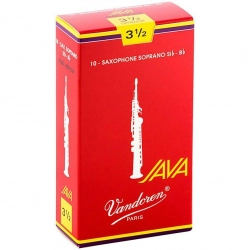 Vandoren SR3035R JAVA Red Cut Трости для саксофона Сопрано №3,5 (10шт)