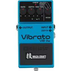 Педаль эффекта BOSS VB-2W Vibrato Waza Craft