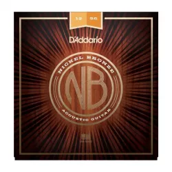 D'ADDARIO NB1256 струны для акустической гитары Nickel Bronze 12-56