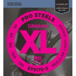 Струны для бас-гитары D'addario EPS170-5 45-130