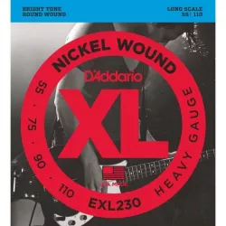 Струны для бас-гитары D'addario EXL230 55-110