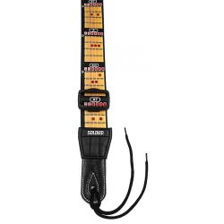 Ремень для гитары SOLDIER STP2826-1 текстиль. Аккорды