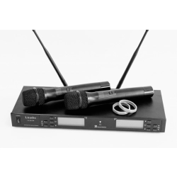Вокальная радиосистема LAudio LS-Q5-2M, 2 ручных передатчика