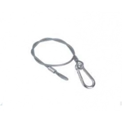 Страховочный трос, 1000мм, 120кг, Laudio BXS05S1000-PVC