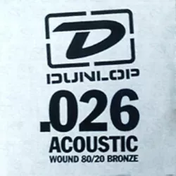 Струна для акустической гитары DUNLOP DAB26