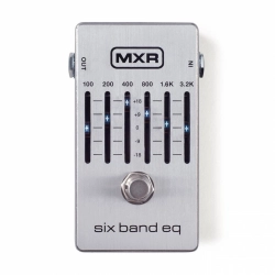 Педаль эффектов M109S MXR 6 BAND EQ SILVER