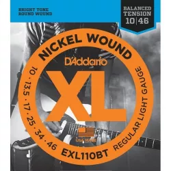 Струны для электрогитары D'Addario EXL110BT 10-46