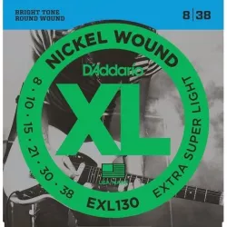 Струны для электрогитары D'Addario EXL130 8-38