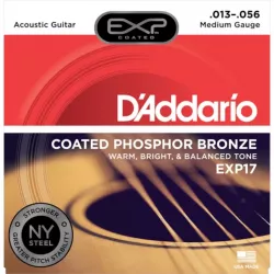 Струны для акустической гитары DADDARIO EXP17