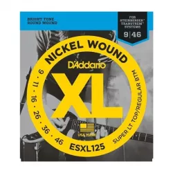 Струны для электрогитары D'Addario ESXL125 9-46