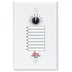 Настенный селектор DBX ZC-9
