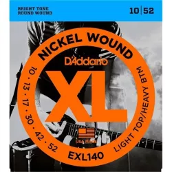 Струны для электрогитары D'Addario EXL140 10-52