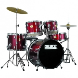Ударная установка Peace PRODIGY DP-109BK-22 Wine Red (10,12,14,16,22)