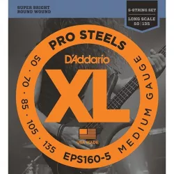 Струны для бас-гитары D'addario EPS160-5 50-135
