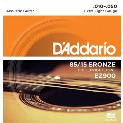 Струны для акустической гитары D'addario EZ900 10-50