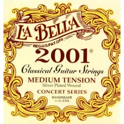 Струны для классической гитары LA BELLA 2001 MEDIUM