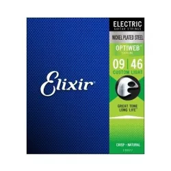 Струны для электрогитары Elixir 19027 Optiweb 09-46