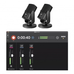 Комплект микрофонов RODE NT-USB mini x2