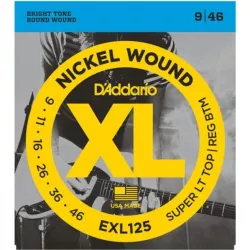 Струны для электрогитары D'Addario EXL125 9-46