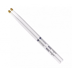 Барабанные палочки орех гикори HUN 10104005 Colored Series Bluefire 5A WHITE