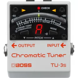 Педаль тюнер BOSS TU-3S Chromatic Tuner