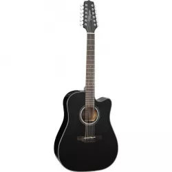 12-струнная электроакустическая гитара TAKAMINE G30 SERIES GD30CE-12BLK