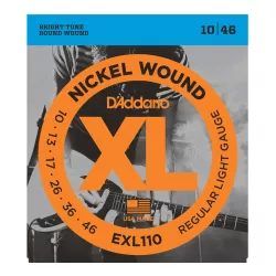 Струны для электрогитары D'Addario EXL110+ 10,5-48