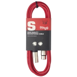 Кабель микрофонный Stagg SMC3 CRD