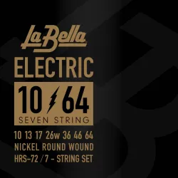 Струны для 7-стр электрогитары LA BELLA HRS-72